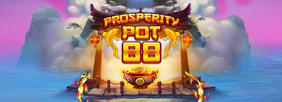 Go on a journey of prosperity and good fortune with Free Spins, golden symbols, and a special Jackpot Bonus Round in the game Prosperity Pot 88.