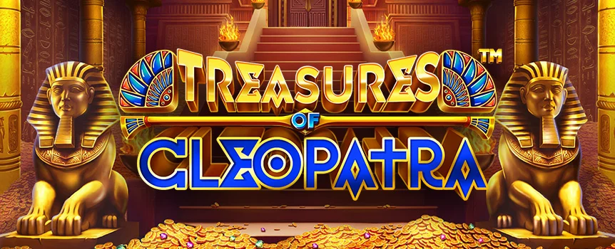 Dive deep into ancient Egyptian riches with Treasures of Cleopatra. This 5-reel slot offers cascading wins, Multipliers up to 500x, and retriggerable Free Spins to boost your loot!