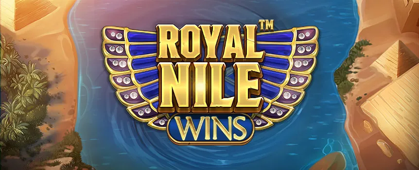 Royal Nile Wins is a Bonus-rich Egyptian-themed slot with a Hold and Win feature, Free Spins, and Stacked Mystery Symbols. Play at Joe Fortune and win up to 4,924x!