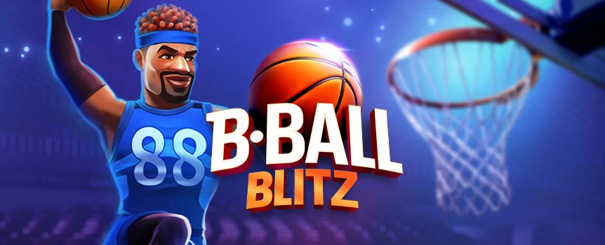 Experience the thrill of the game with B-Ball Blitz at Joe Fortune. Aim for the net, score big with Multipliers, and become a basketball champ!